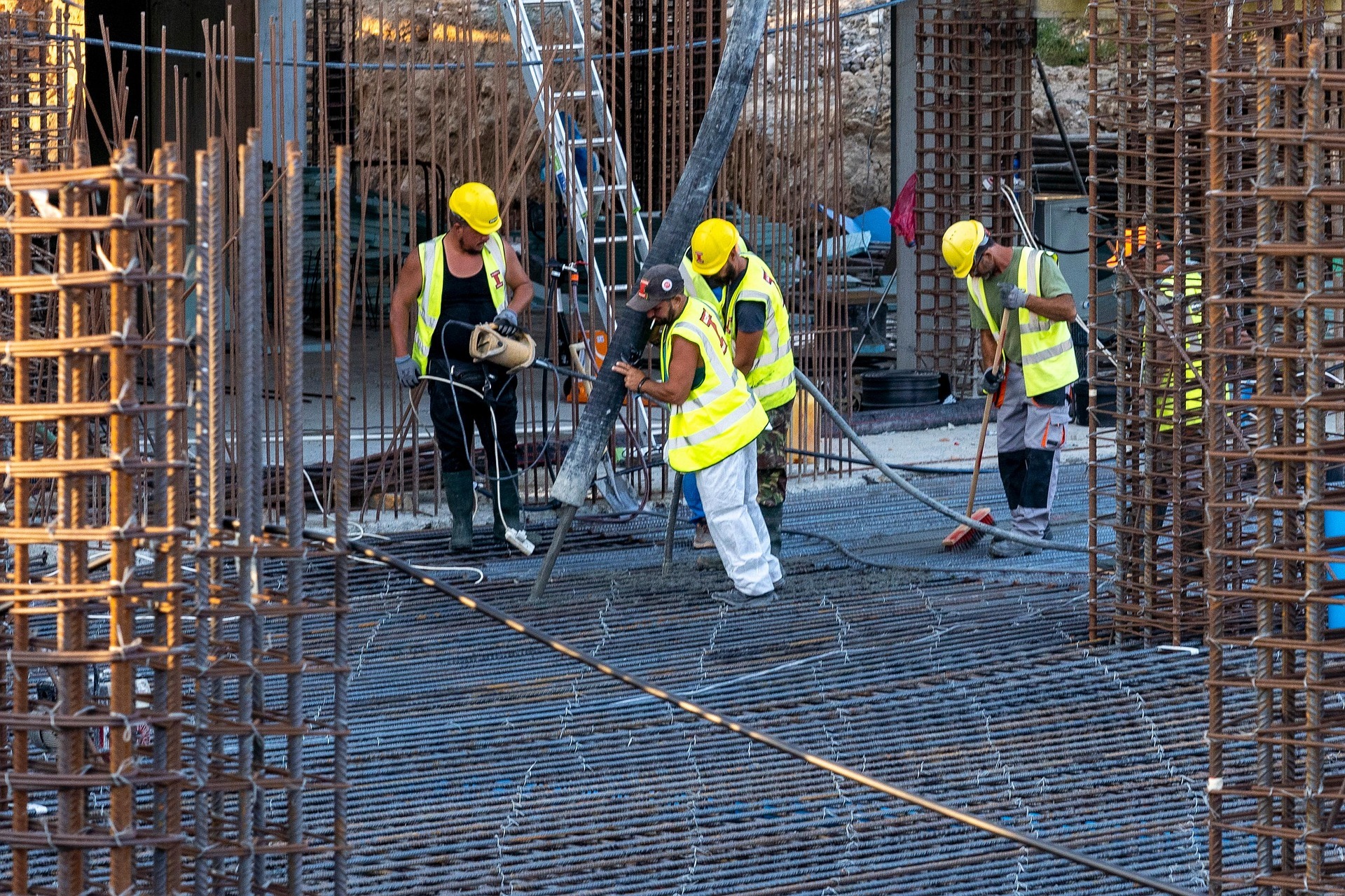 employees working together